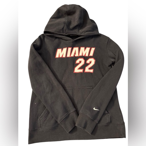 NBA Boys Miami Heat Jimmy Butler Hoodie| Size: M 10/12 - Picture 1 of 5